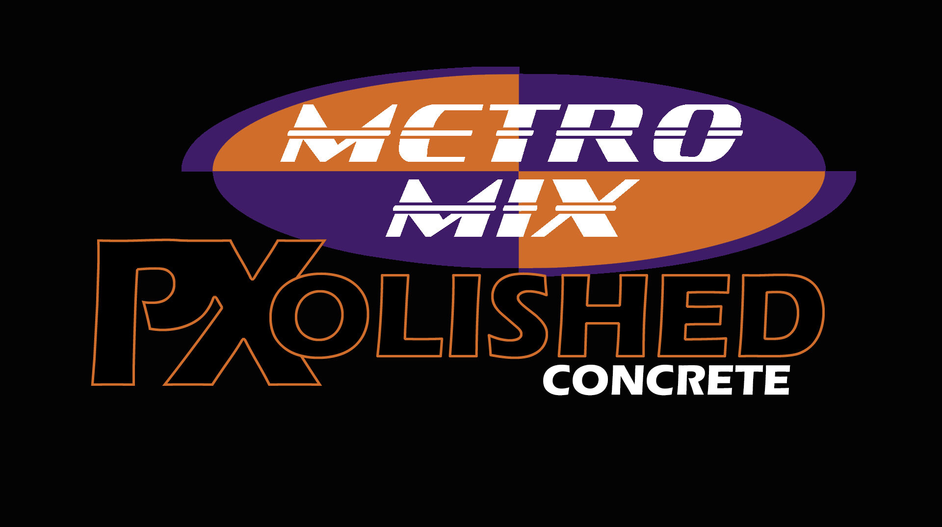 Metromix polished concrete logo